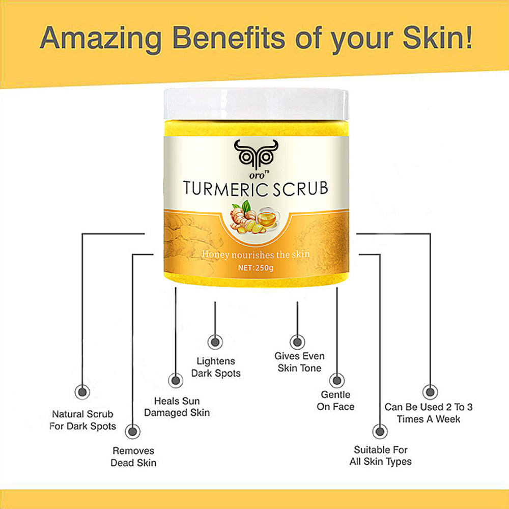 Turmeric Salt Body Scrub