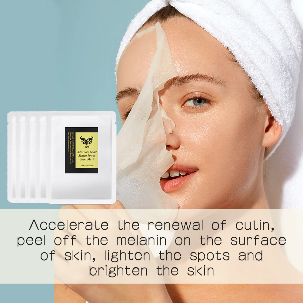 Advance Snail Mucin Power Sheet Mask (4pcs)
