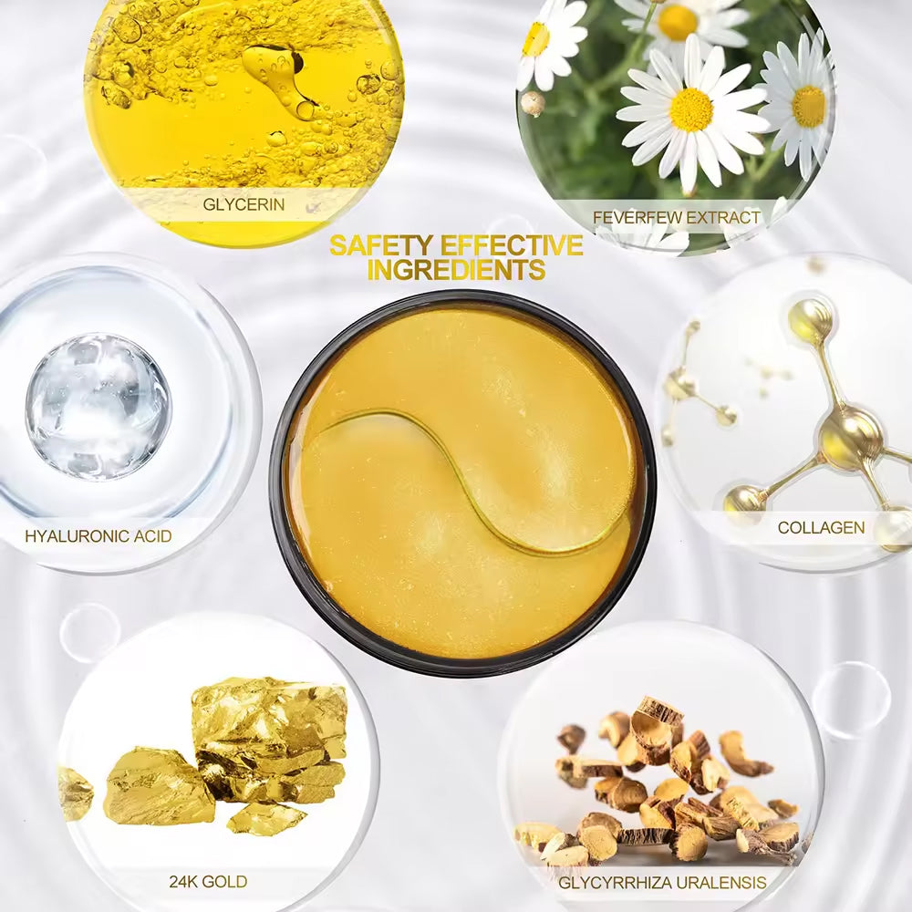 24K Gold Eye Mask