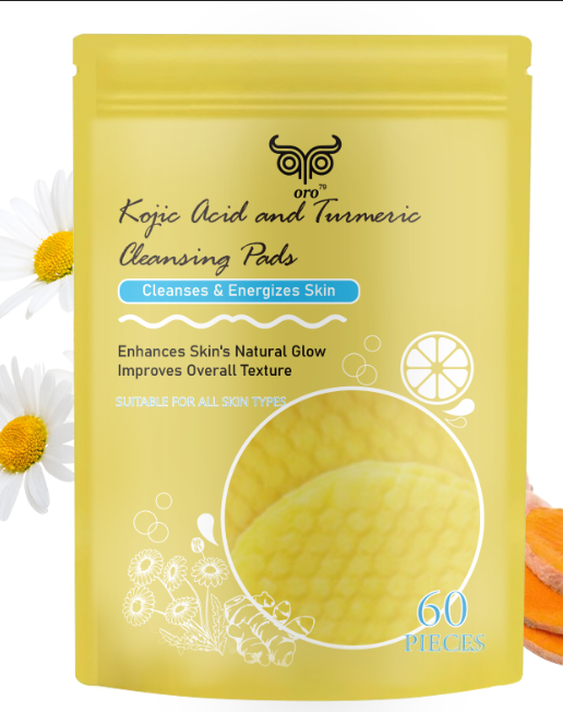 Kojic Acid and Turmeric Cleansing Pads